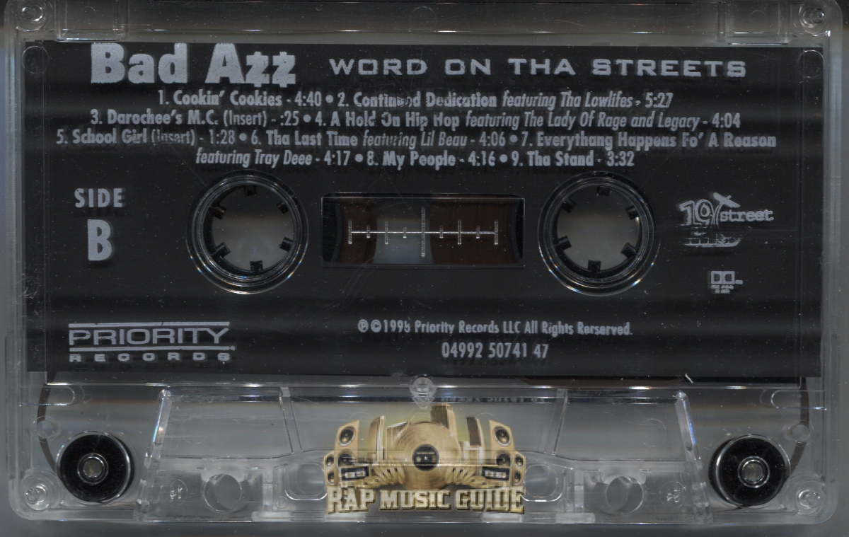 Bad Azz - Word On Tha Streets: Cassette Tape | Rap Music Guide